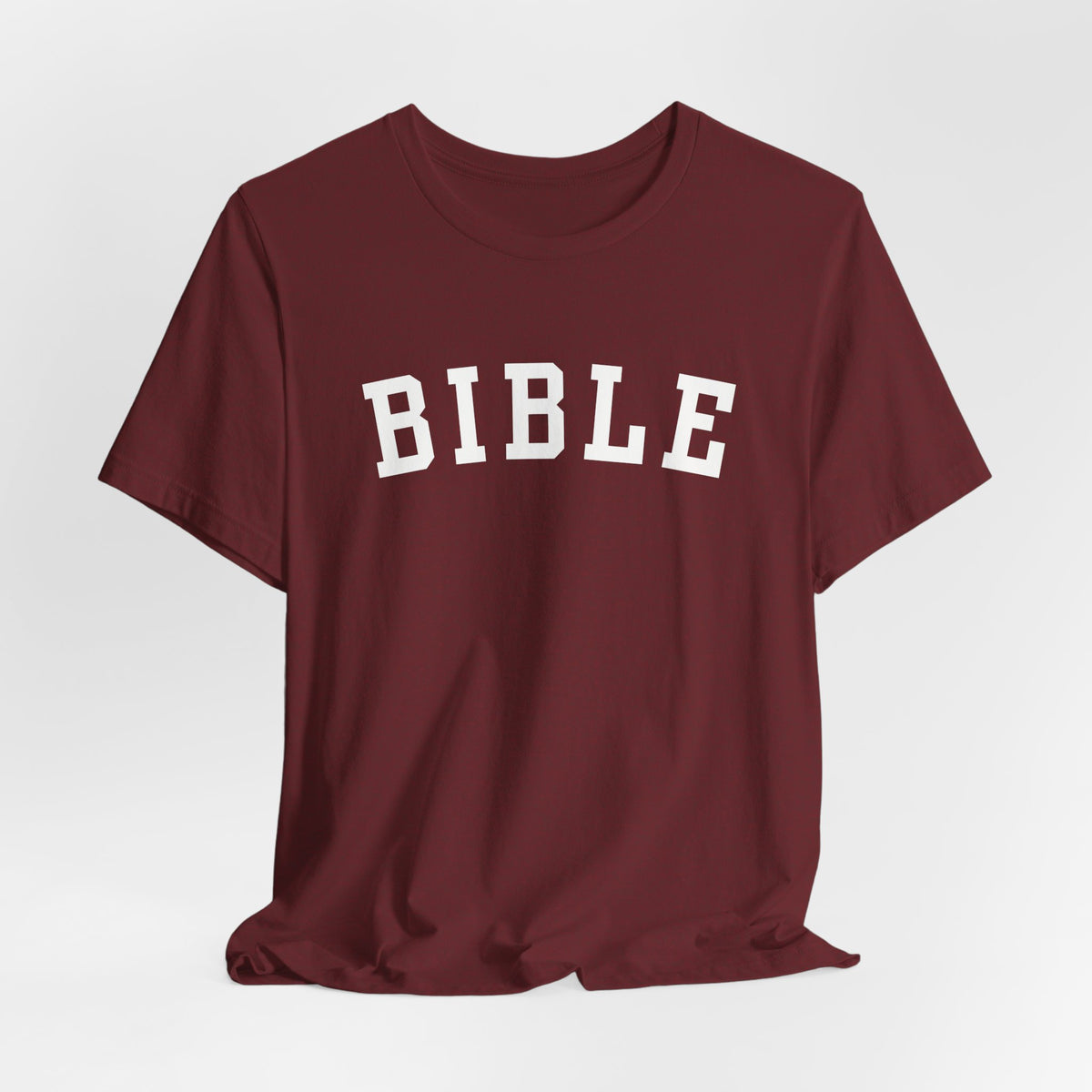 BIBLE Shirt, Vintage Collegiate Christian T-Shirt, Retro Faith Tee, Unisex Christian Graphic Shirt, Bible Study Gift