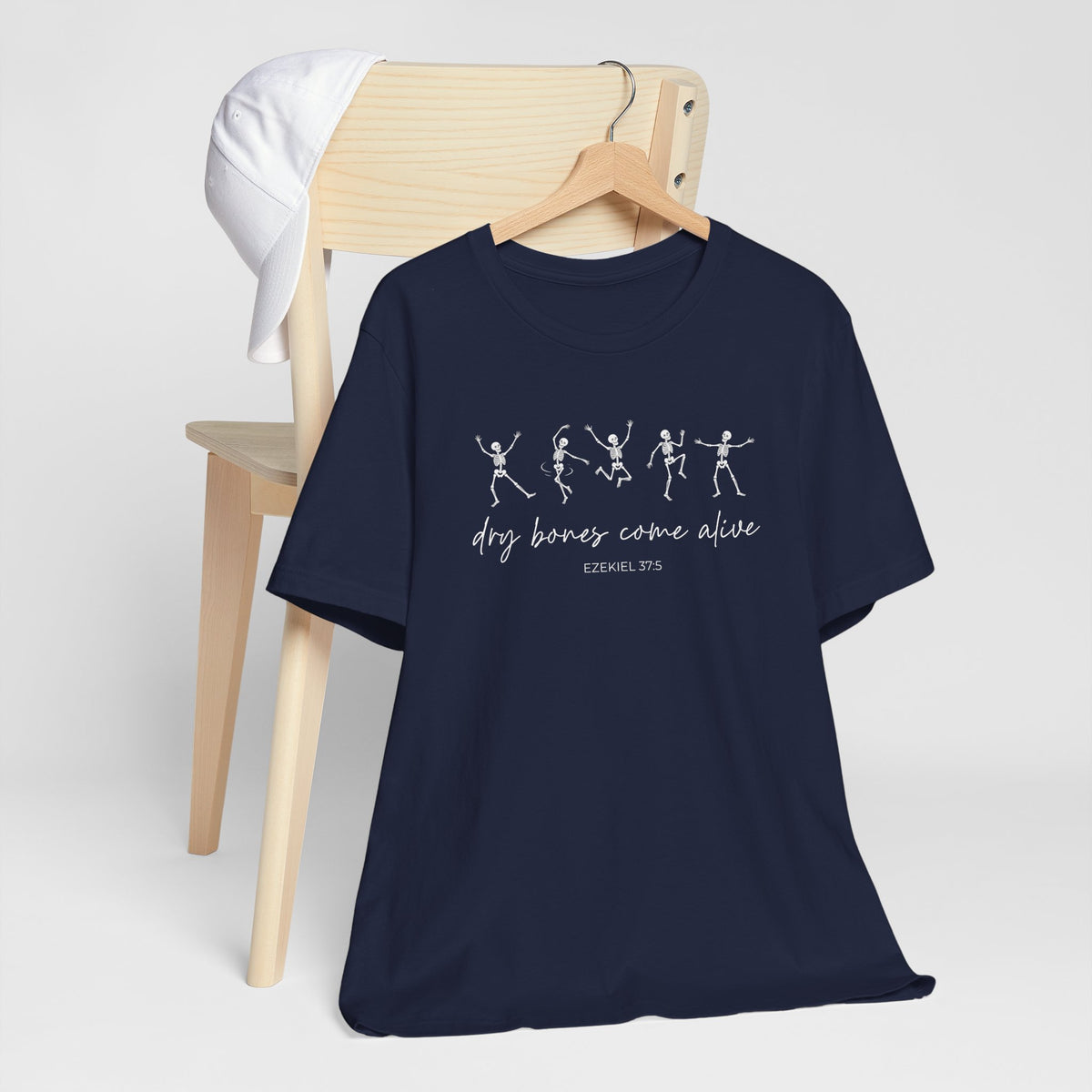 Dry Bones Come Alive Shirt, Ezekiel 37 Christian T-Shirt, Dancing Skeleton Faith Tee, Bible Verse Shirt, Revival Church Gift