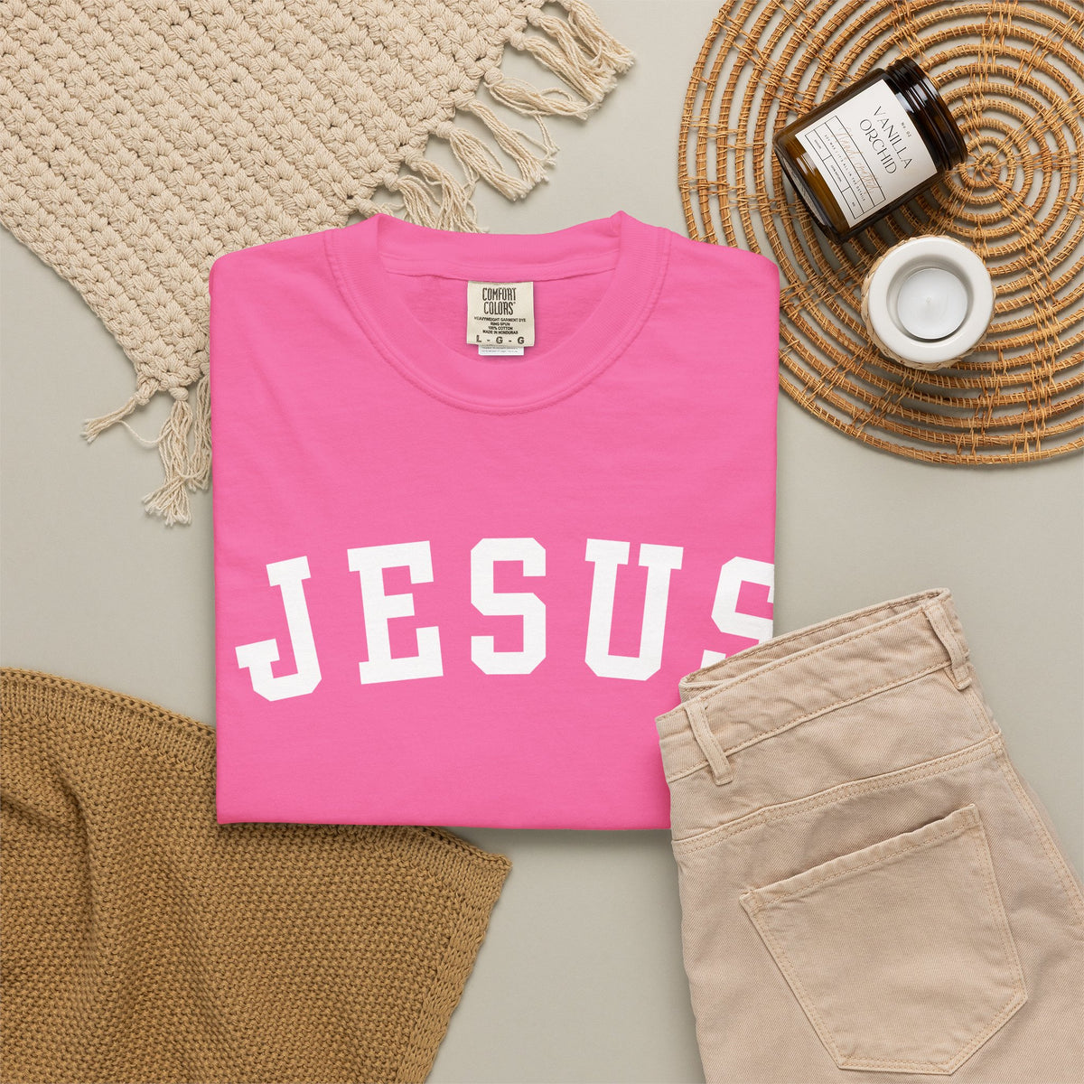 Jesus Arch Logo T-Shirt — Faith Graphic Tee