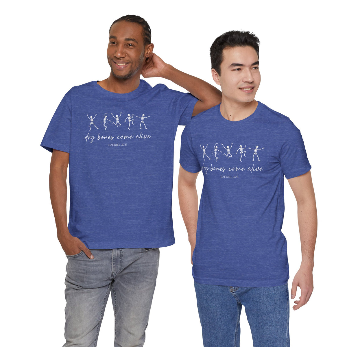 Dry Bones Come Alive Shirt, Ezekiel 37 Christian T-Shirt, Dancing Skeleton Faith Tee, Bible Verse Shirt, Revival Church Gift