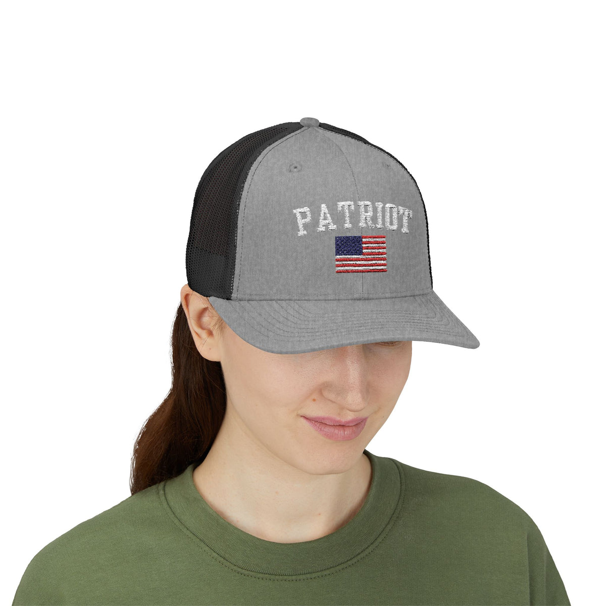 Patriotic Snapback Trucker Cap | Stylish Cap for Freedom Lovers, Perfect for 4th of July, Memorial Day, and Everyday Wear, American Flag Hat