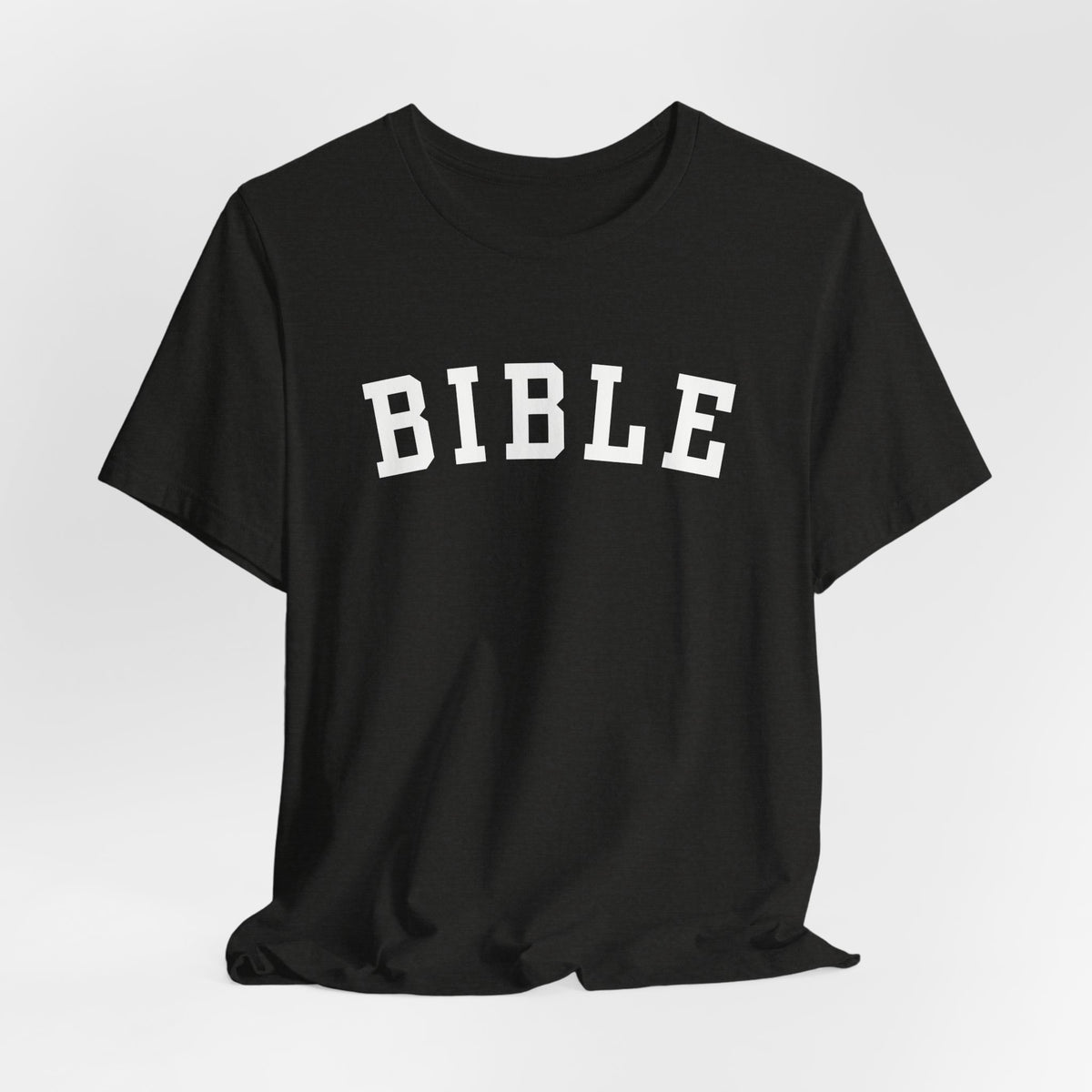 BIBLE Shirt, Vintage Collegiate Christian T-Shirt, Retro Faith Tee, Unisex Christian Graphic Shirt, Bible Study Gift