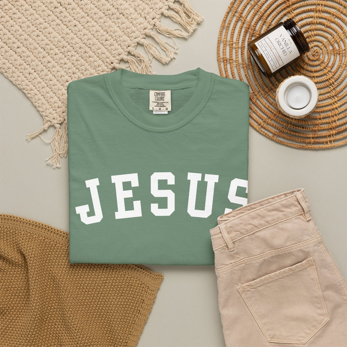Jesus Arch Logo T-Shirt — Faith Graphic Tee