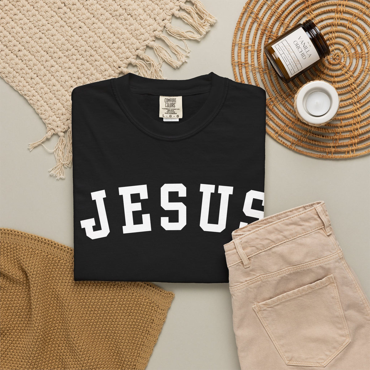 Jesus Arch Logo T-Shirt — Faith Graphic Tee