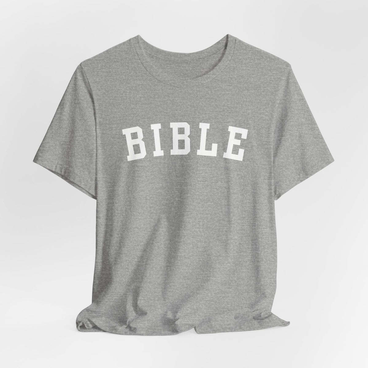 BIBLE Shirt, Vintage Collegiate Christian T-Shirt, Retro Faith Tee, Unisex Christian Graphic Shirt, Bible Study Gift