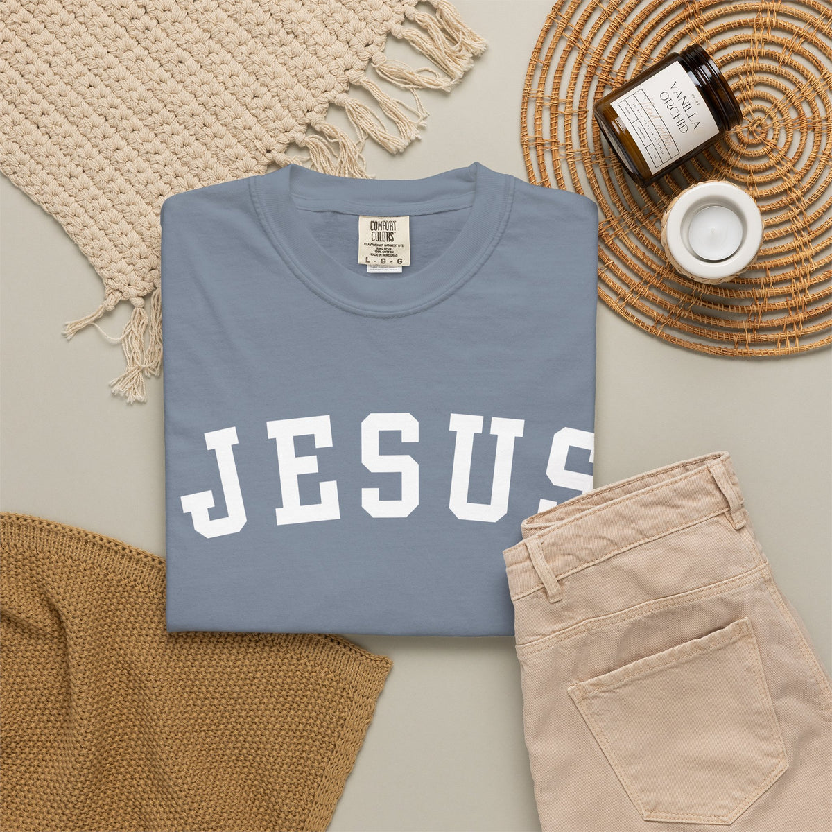 Jesus Arch Logo T-Shirt — Faith Graphic Tee