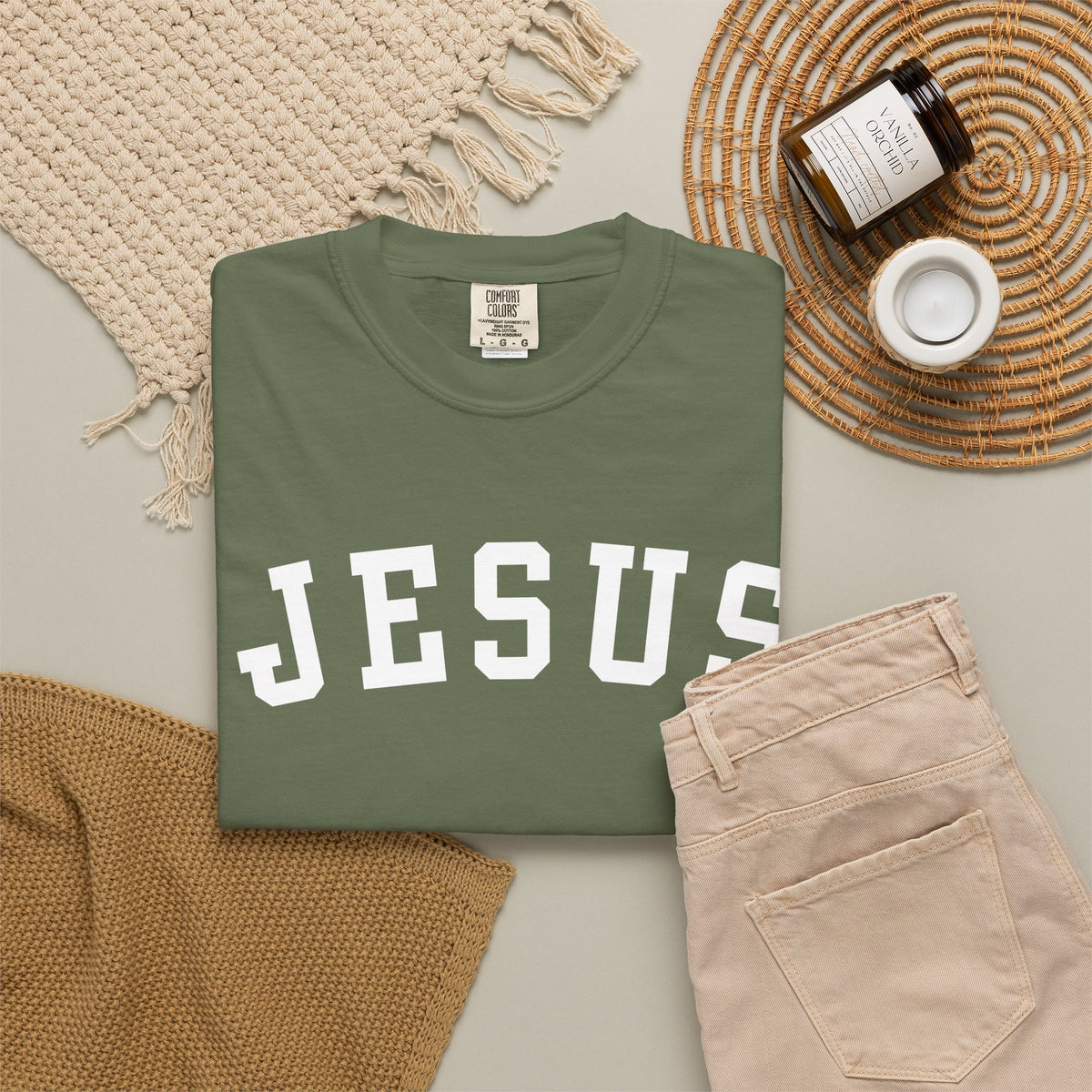 Jesus Arch Logo T-Shirt — Faith Graphic Tee