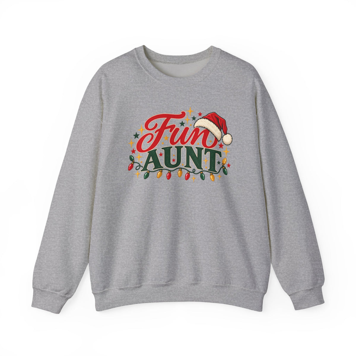 Fun Aunt Christmas Sweatshirt, Funny Auntie Crewneck Gift from Niece or Nephew