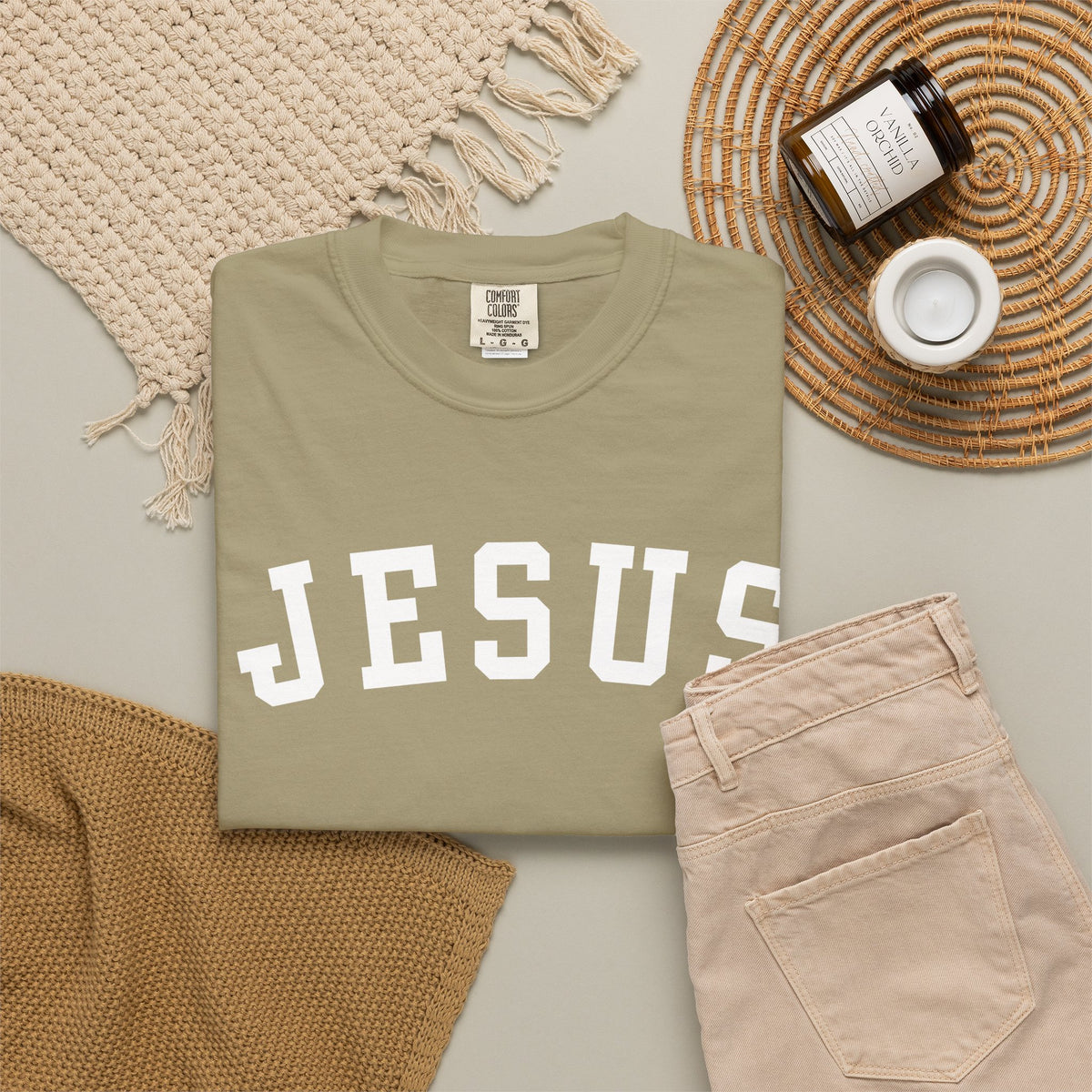 Jesus Arch Logo T-Shirt — Faith Graphic Tee