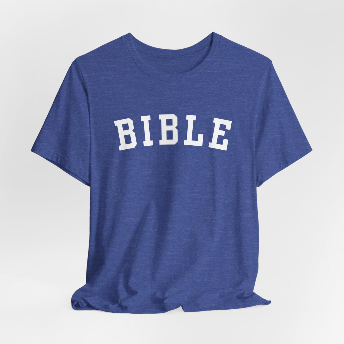 BIBLE Shirt, Vintage Collegiate Christian T-Shirt, Retro Faith Tee, Unisex Christian Graphic Shirt, Bible Study Gift