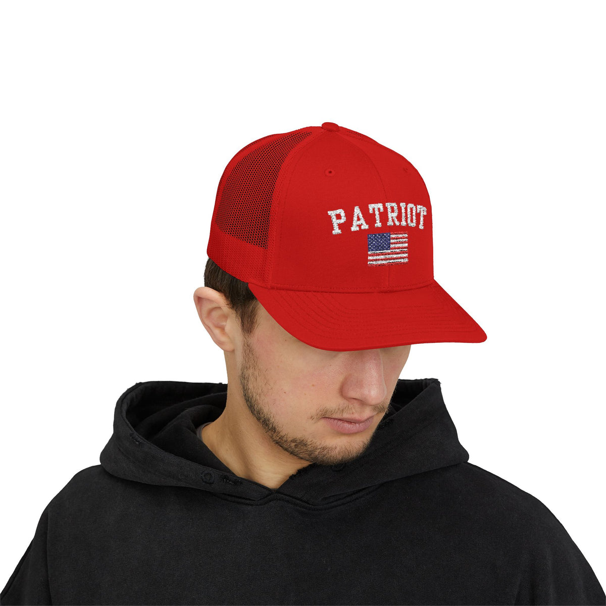 Patriotic Snapback Trucker Cap | Stylish Cap for Freedom Lovers, Perfect for 4th of July, Memorial Day, and Everyday Wear, American Flag Hat