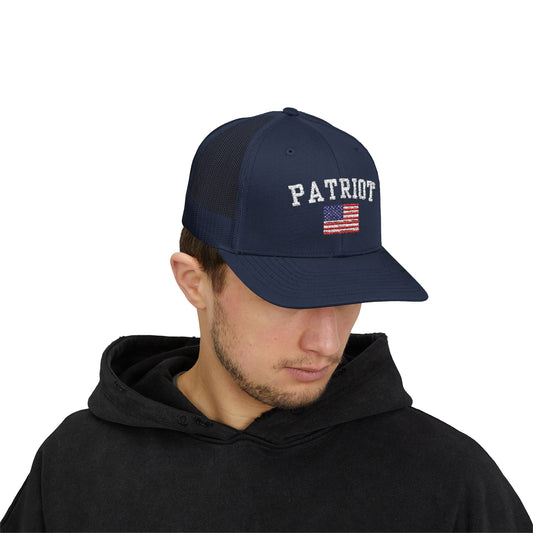 Patriotic Snapback Trucker Cap | Stylish Cap for Freedom Lovers, Perfect for 4th of July, Memorial Day, and Everyday Wear, American Flag Hat