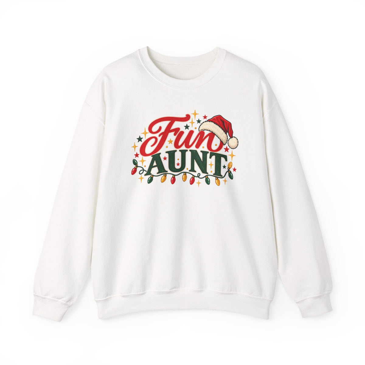 Fun Aunt Christmas Sweatshirt, Funny Auntie Crewneck Gift from Niece or Nephew