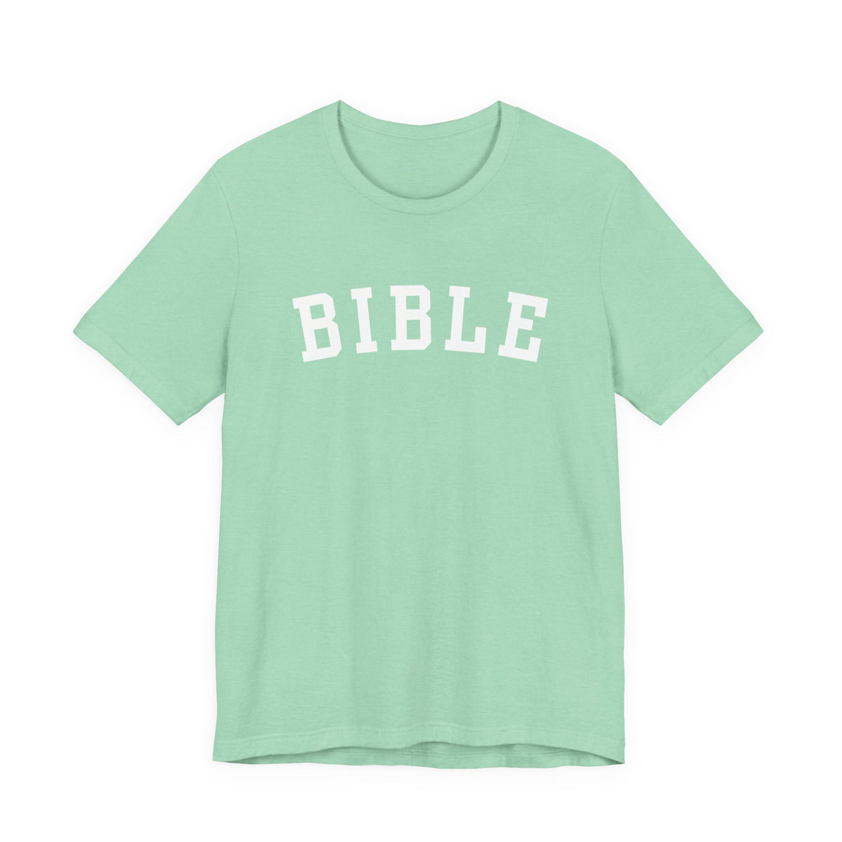 BIBLE Shirt, Vintage Collegiate Christian T-Shirt, Retro Faith Tee, Unisex Christian Graphic Shirt, Bible Study Gift