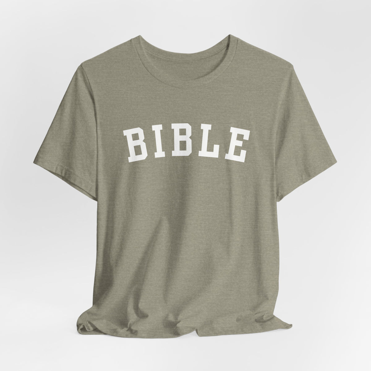 BIBLE Shirt, Vintage Collegiate Christian T-Shirt, Retro Faith Tee, Unisex Christian Graphic Shirt, Bible Study Gift