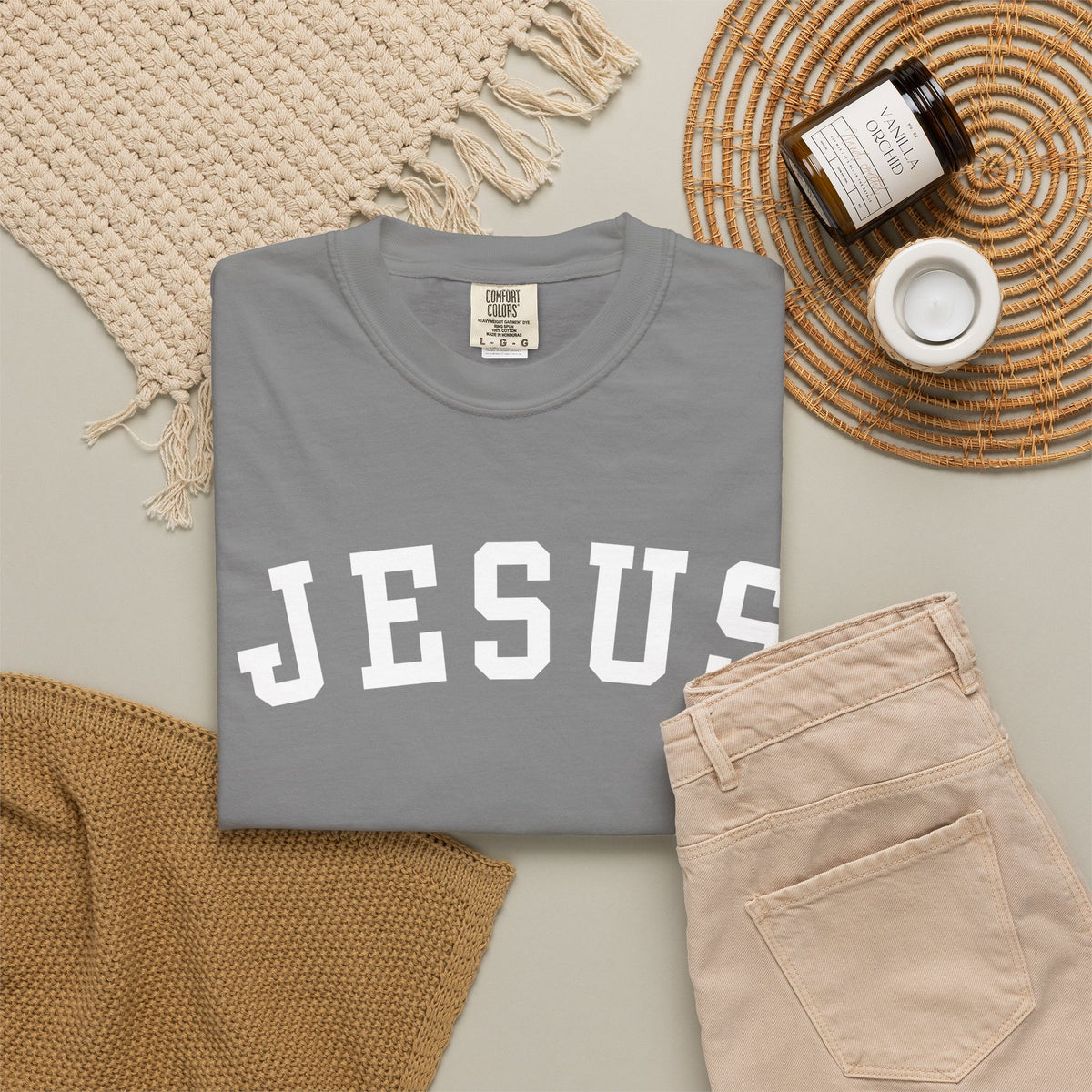 Jesus Arch Logo T-Shirt — Faith Graphic Tee