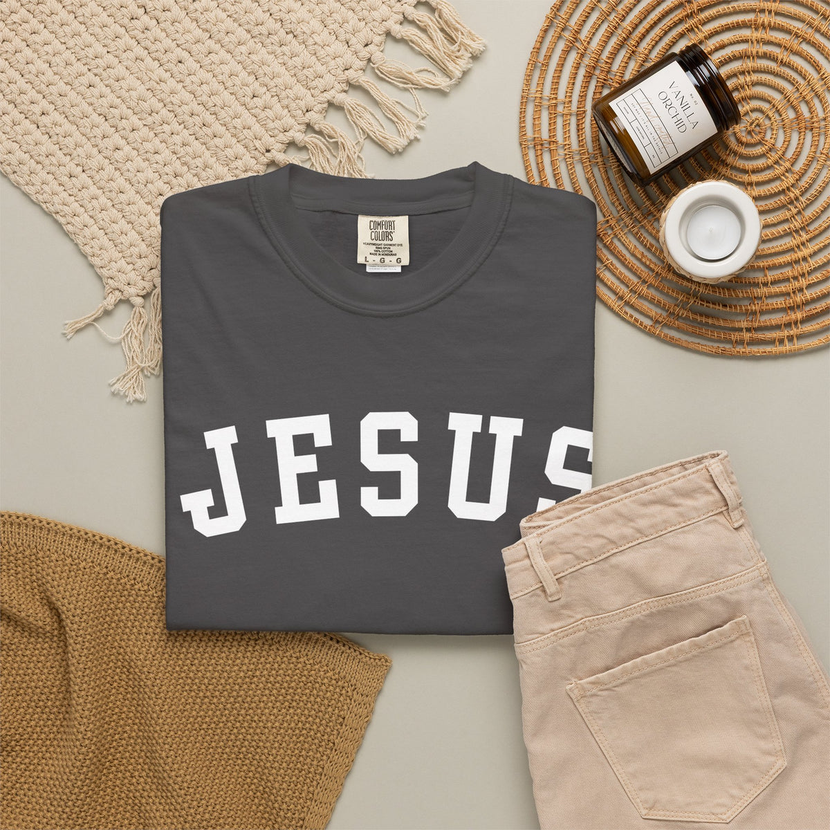 Jesus Arch Logo T-Shirt — Faith Graphic Tee