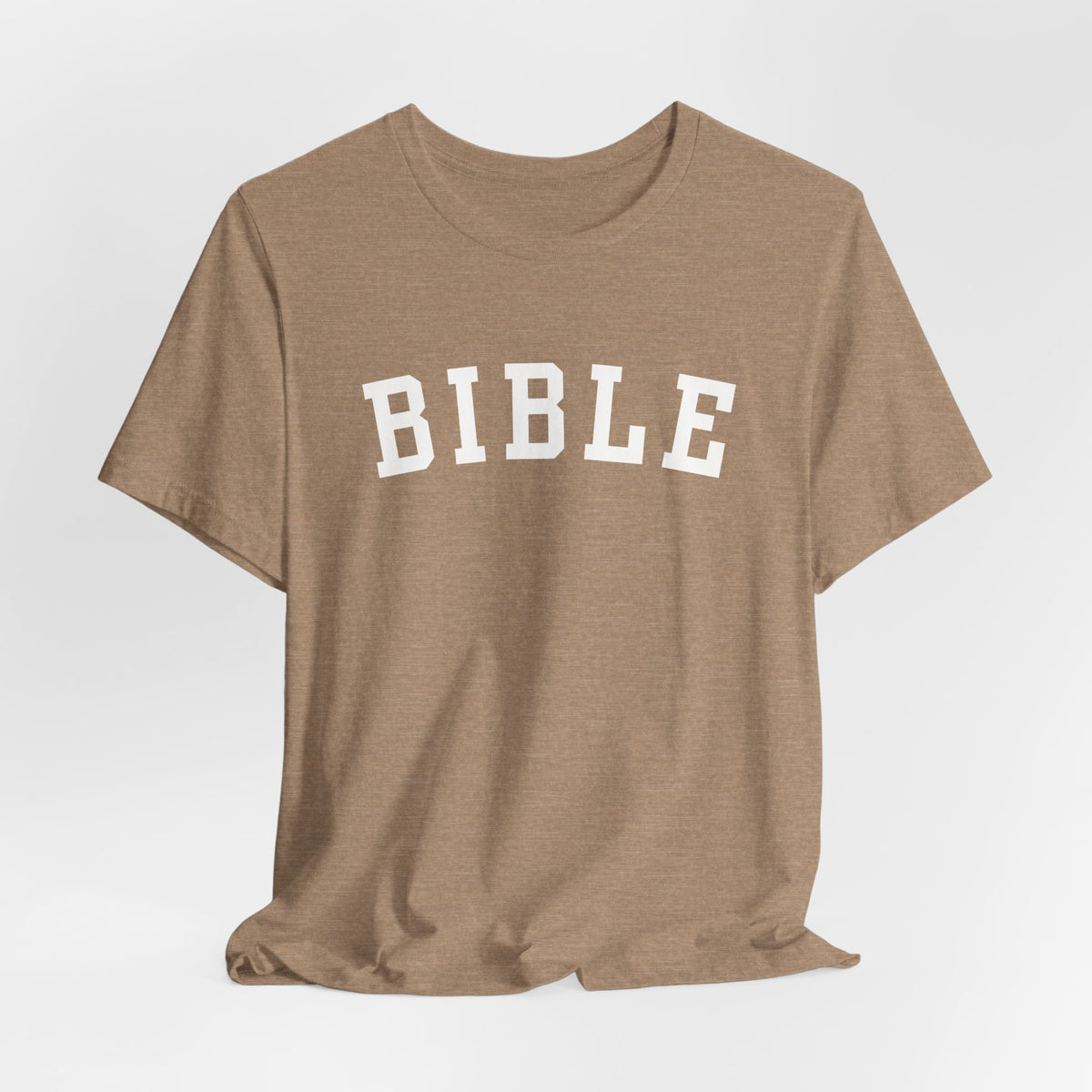 BIBLE Shirt, Vintage Collegiate Christian T-Shirt, Retro Faith Tee, Unisex Christian Graphic Shirt, Bible Study Gift