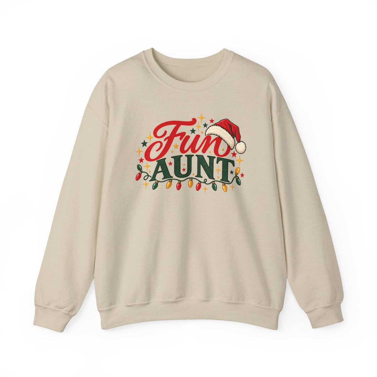 Fun Aunt Christmas Sweatshirt, Funny Auntie Crewneck Gift from Niece or Nephew