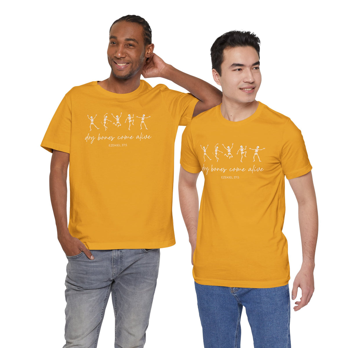 Dry Bones Come Alive Shirt, Ezekiel 37 Christian T-Shirt, Dancing Skeleton Faith Tee, Bible Verse Shirt, Revival Church Gift