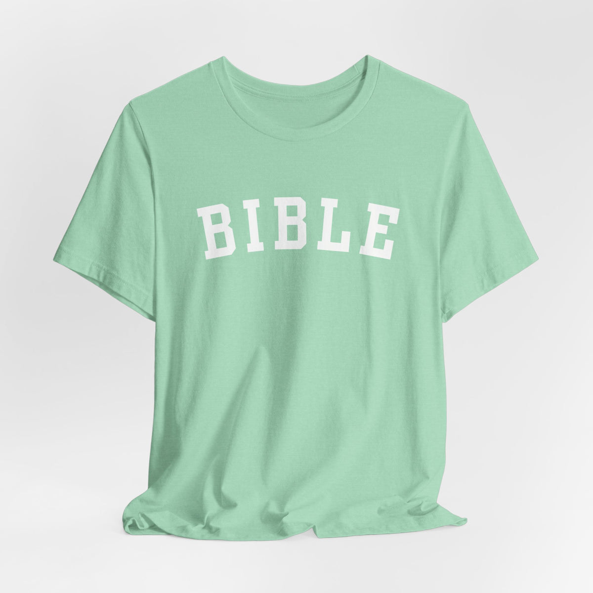 BIBLE Shirt, Vintage Collegiate Christian T-Shirt, Retro Faith Tee, Unisex Christian Graphic Shirt, Bible Study Gift