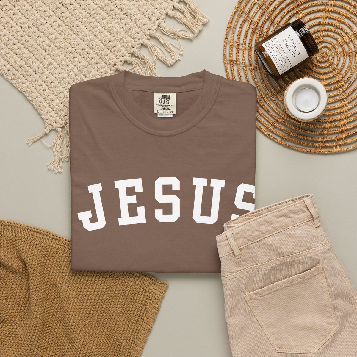 Jesus Arch Logo T-Shirt — Faith Graphic Tee