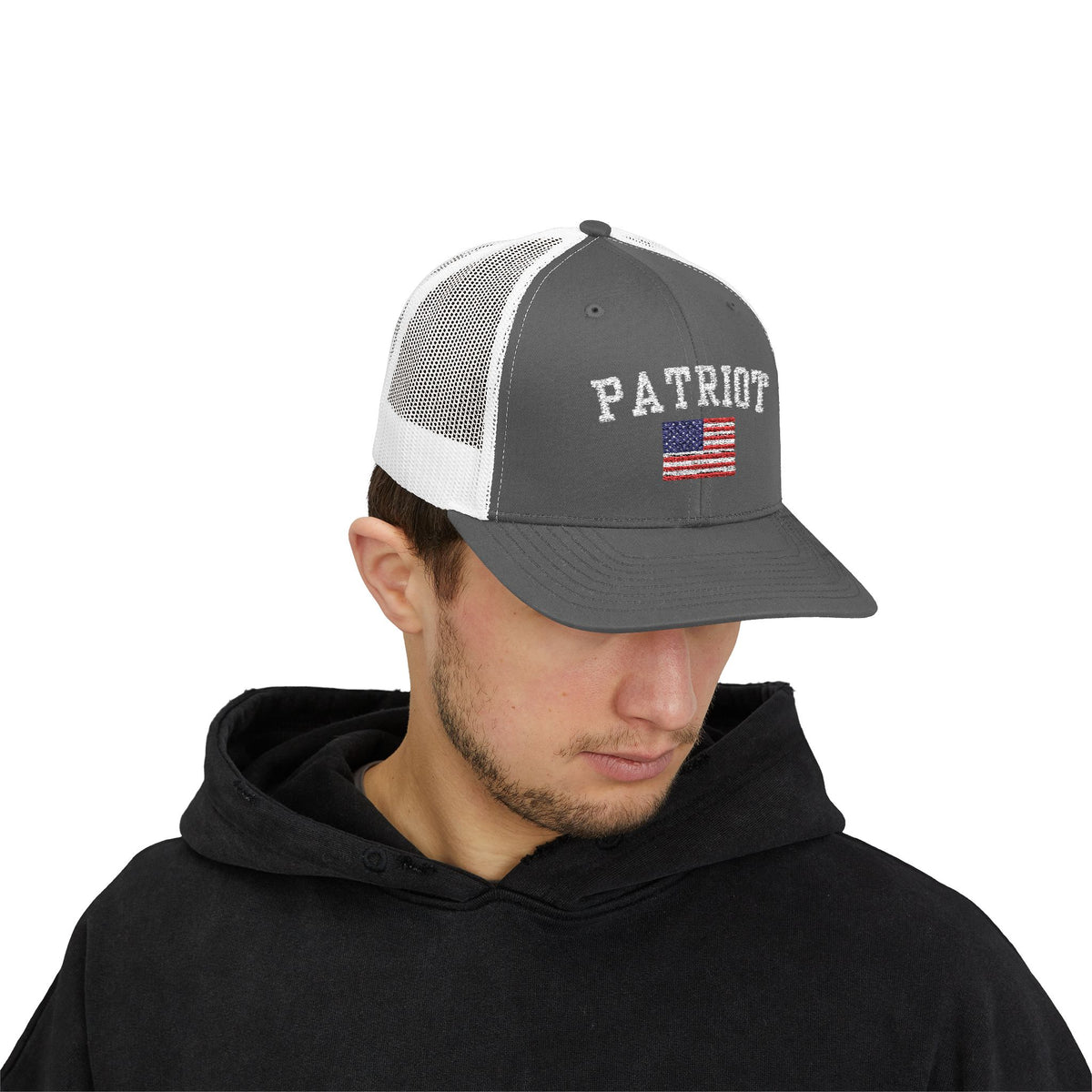Patriotic Snapback Trucker Cap | Stylish Cap for Freedom Lovers, Perfect for 4th of July, Memorial Day, and Everyday Wear, American Flag Hat
