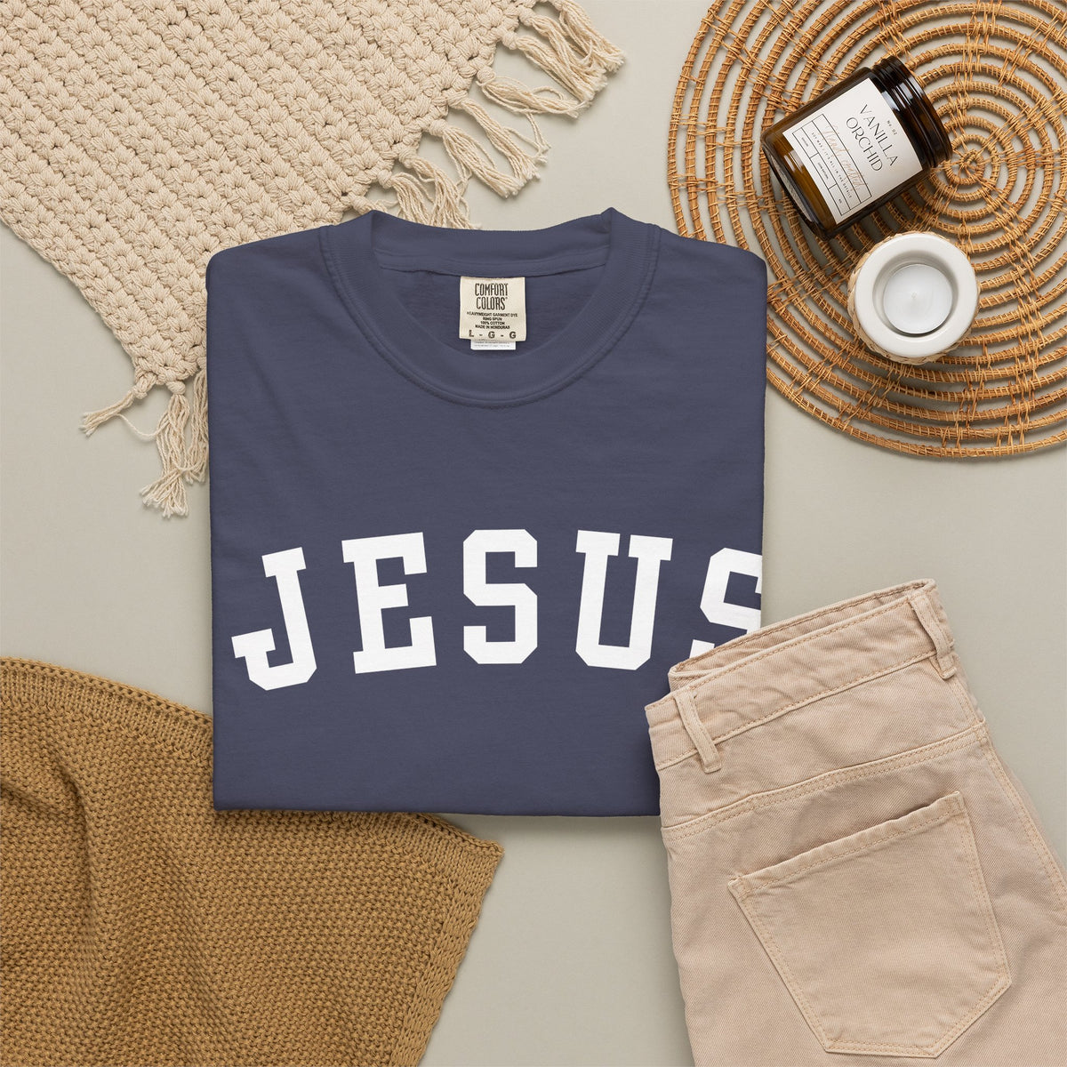 Jesus Arch Logo T-Shirt — Faith Graphic Tee